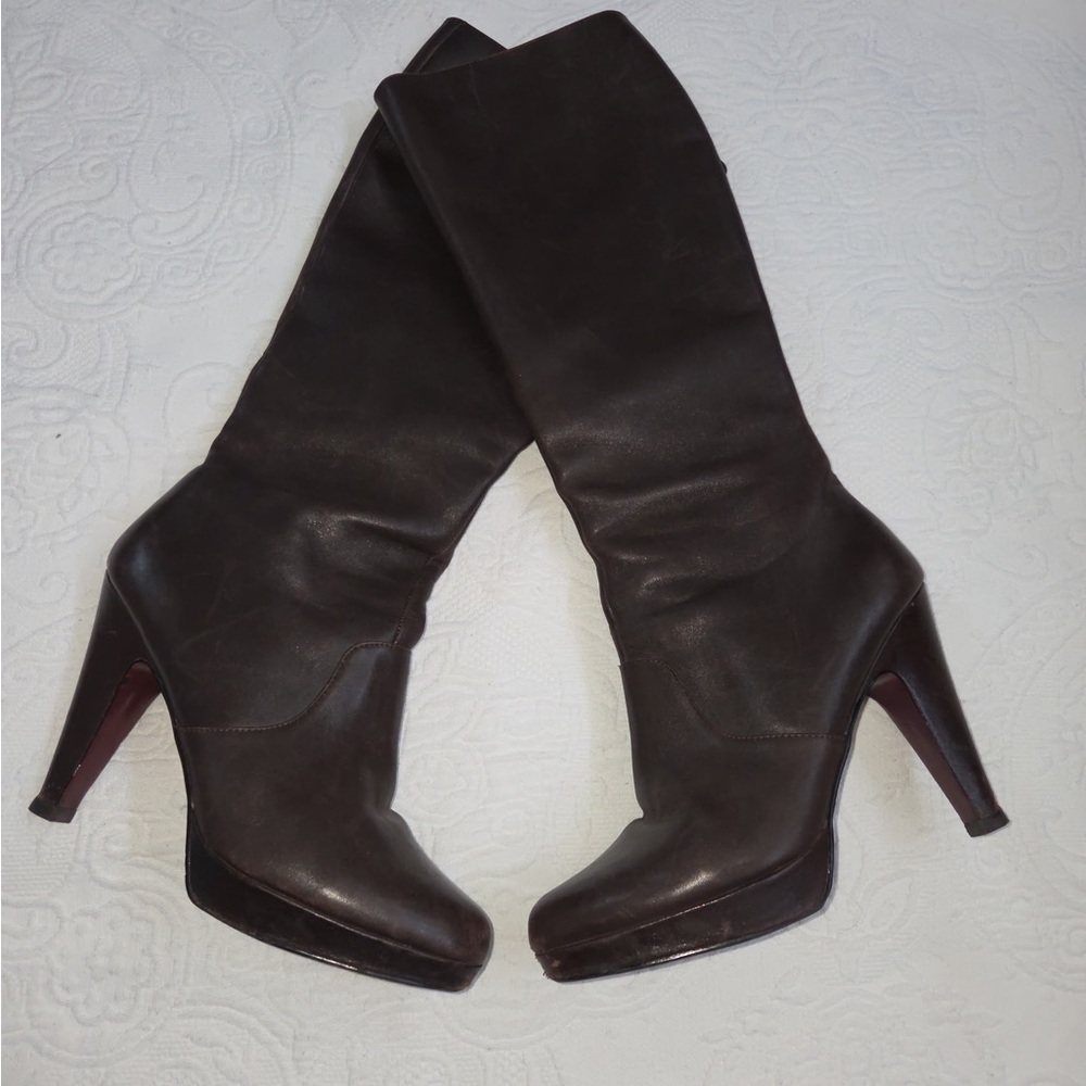 Women's Brown Knee-High Boots